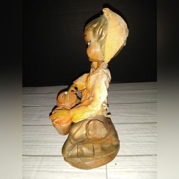 Vintage Dexter's Leewards Elf Pixie Drum Musician Collectible Figurine Hong Kong - Picture 6 of 10